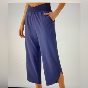 HALARA High Waisted Crossover Pocket Quick Dy Pants